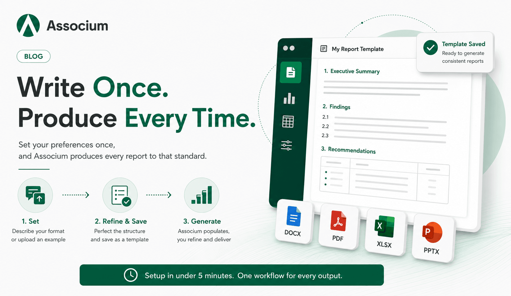 How to Build Your First Automated Report on Associum