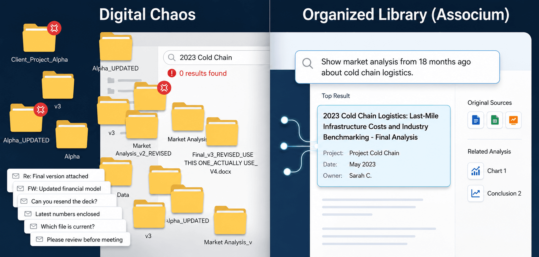 How Associum Turns Every Project Into a Permanent, Searchable Data Asset