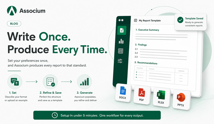 How to Build Your First Automated Report on Associum