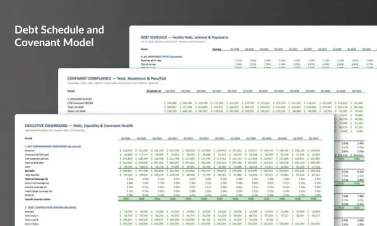 Debt Schedule & Covenant Compliance Model