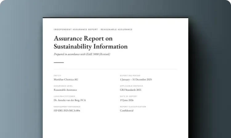 ESG Assurance Report